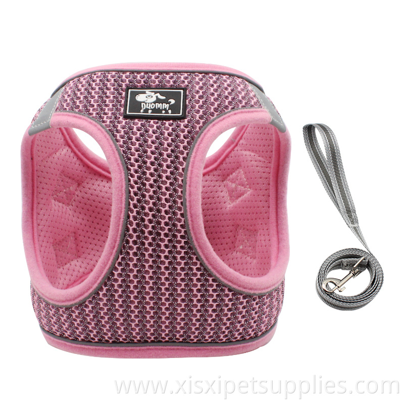 Cute Pet Cat Dog Backpack Harness and Leash Set for Small Dogs Cats